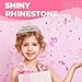 Papoopy Birthday Tiara and Crown with Sash for Women, Hair Accessories for Wedding Party Costume (A1 - Silver)