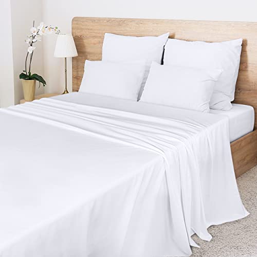 Utopia Bedding Soft Brushed Microfiber Flat Sheet #TOP18