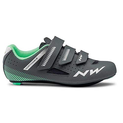 Amazon Northwave Women's X Cycling Shoes, Anthracite Light Green, 7.5 UK #ad