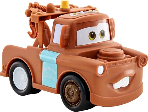image for Mattel Disney and Pixar Cars Track Talkers Mater Vehicle, 5.5-in Talki