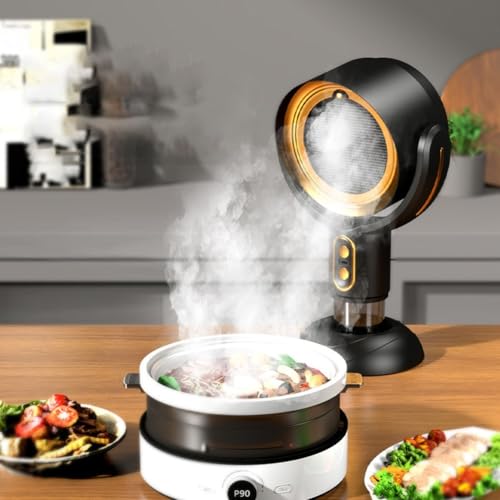 Campana extractora portátil USB de 8W ideal para barbacoas al aire libre y cocinas compactas 8