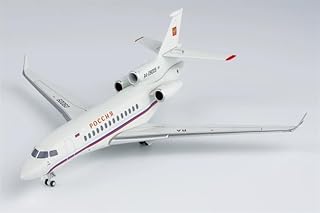 ACE HOBBY NG Models for Falcon 7X Rossiya Airlines RA-09009 1/200 Aircraft Pre-Built Model