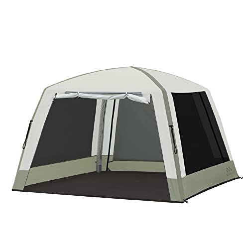 Summus Inflatable Camping Tent Gazebo Portable Waterproof Tent For Camping Canopy Shelter Screen Tent With Mesh For 8 Person, 10′×10′ #TOP2