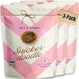 Bell's Reines Snickerdoodle Cookies, Soft Gourmet Small Batch, Healthy Snacks, Bakery Fresh 4 Cookie Snack...