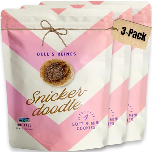 Bell's Reines Snickerdoodle Cookies, Soft Gourmet Small Batch, Healthy Snacks,
