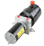 Breite : 180mm 12V Elektrohydraulikpumpe 175bar elektrische Hydraulikpumpe 0,8kW HP12VDJ 02475