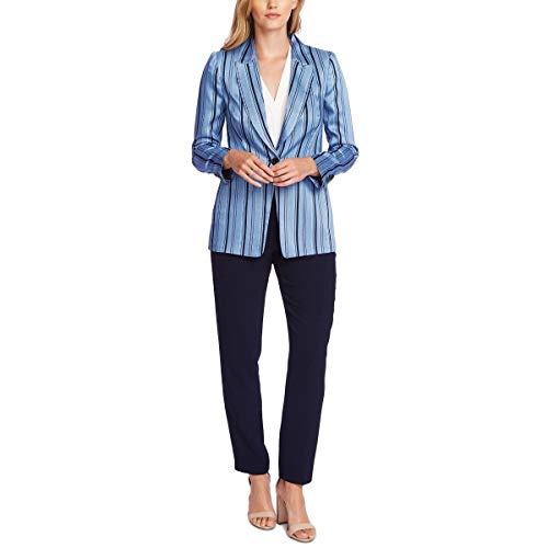 Vince Camuto Women's Striped Sheen Blazer Jacket Top #TOP13