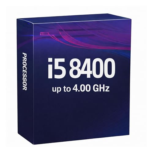 Image of Core i5 8400 [ 8th Gen ] Desktop Processor, 6 Cores, 6 Threads, 9MB Cache, Upto 4.00 GHz, LGA 1151 Socket with Fan [ 1 Year Replacement Warranty ] | Desktop CPU