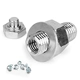 Livebe Fake Bolt Diversion Safe with Real Heavy Weight,Hidden Secret Storage Compartment for Cash and Small Items (Silver Small)