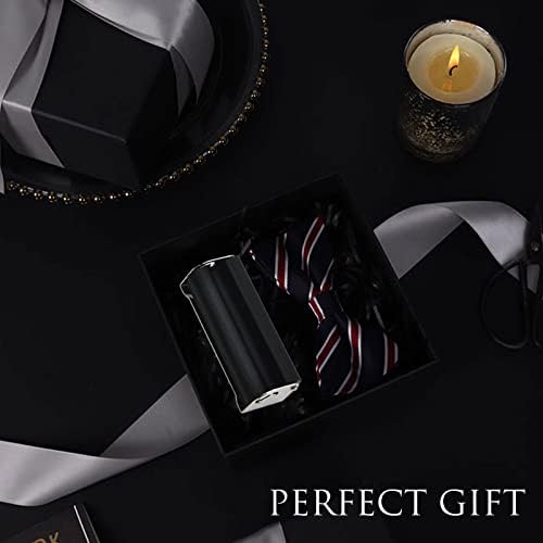 VIKSAUN 2 Pieces Metal Tobacco Roller Tobacco Maker Tool Use Manual Cigarette Rolling Machine Roller Cigarette Accessories Easy Use 70mm Portable Metal Box Smoking men gift (Black)