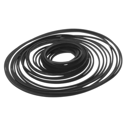 ifundom 90pcs Recorder Rubber Belts Flexible Replacement Cassette Player Belts for Maintenance of Tape Recorders DVD Drives and More for Optimal Fit