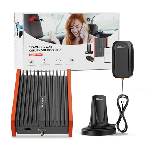 HiBoost Cell Phone Signal Booster for Car SUV Pickup