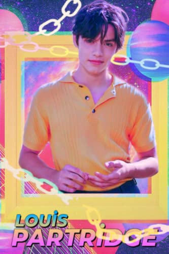 Louis Partridge Notebook: Lined Pages Notebook Small Size 6x9 inches / 110 pages / Original Design For Cover And Pages / It Can Be Used As A Notebook, Journal, Diary, or Composition Book.