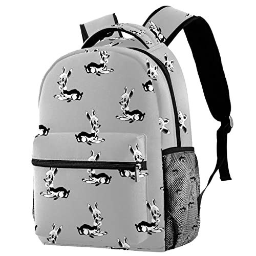 Sac à dos de voyage Campus cerf grand volume enfant avec poches latérales gourde