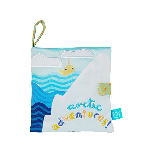 Image of Manhattan Toy Arctic Adventure Machine Washable Soft Bath Time Activity Book for Infants and Toddlers