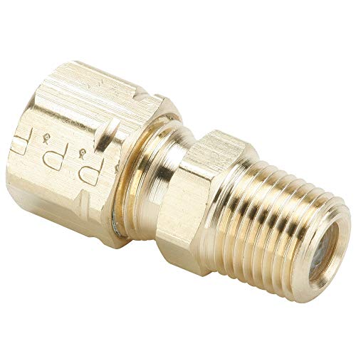 Parker Hannifin 68CA-8-4-pk20 Male Connector Compress-Align Fitting, 1/2