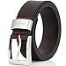 Produktbild Pierre Cardin Leder-Gürtel Herren 40 mm breit, Gürtel Herren Vollledergürtel schwarz/braun, Größe/Size:Bundweite 85 cm Gesamtlänge 100 cm W 33.5 M, Farbe/Color:schwarz