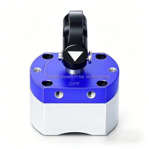 ON Off Magnets Switch Magnet System 180LB On/Off Magnet for Lifting Magnetic Welding Holder Working&Welding Positioning Metal Screening