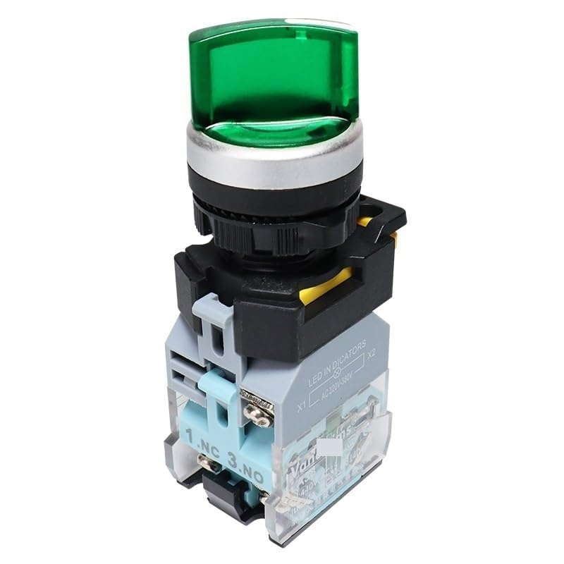 Interrupteur rotatif 22mm FXB38 pour éviter les démarrages accidentels 12V
