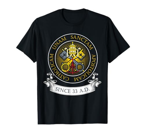 One Holy Catholic & Apostolic Church Catholic Latin t Shirt T-Shirt
