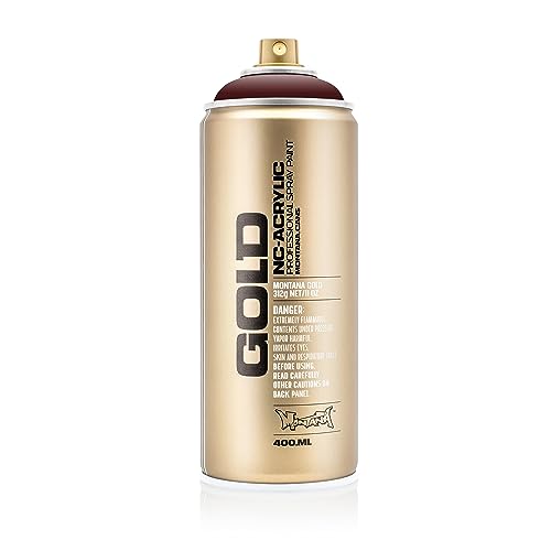 Montana Cans 283802 Spray Dose Gold, Gld400, Cl8320, 400 ml, Chestnut