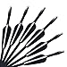 NEWVAVA CQ Archery Crossbow Bolts Arrows 16inch Hunting Practicing Crossbow Arrows with TPU Vanes and Replaced Tips (Pack of 12)