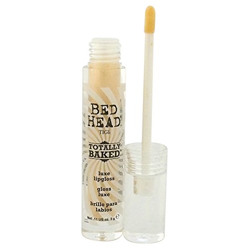 TIGI Bed Head Luxe Lip Gloss for Women, Totally Baked, 0.11 Ounce