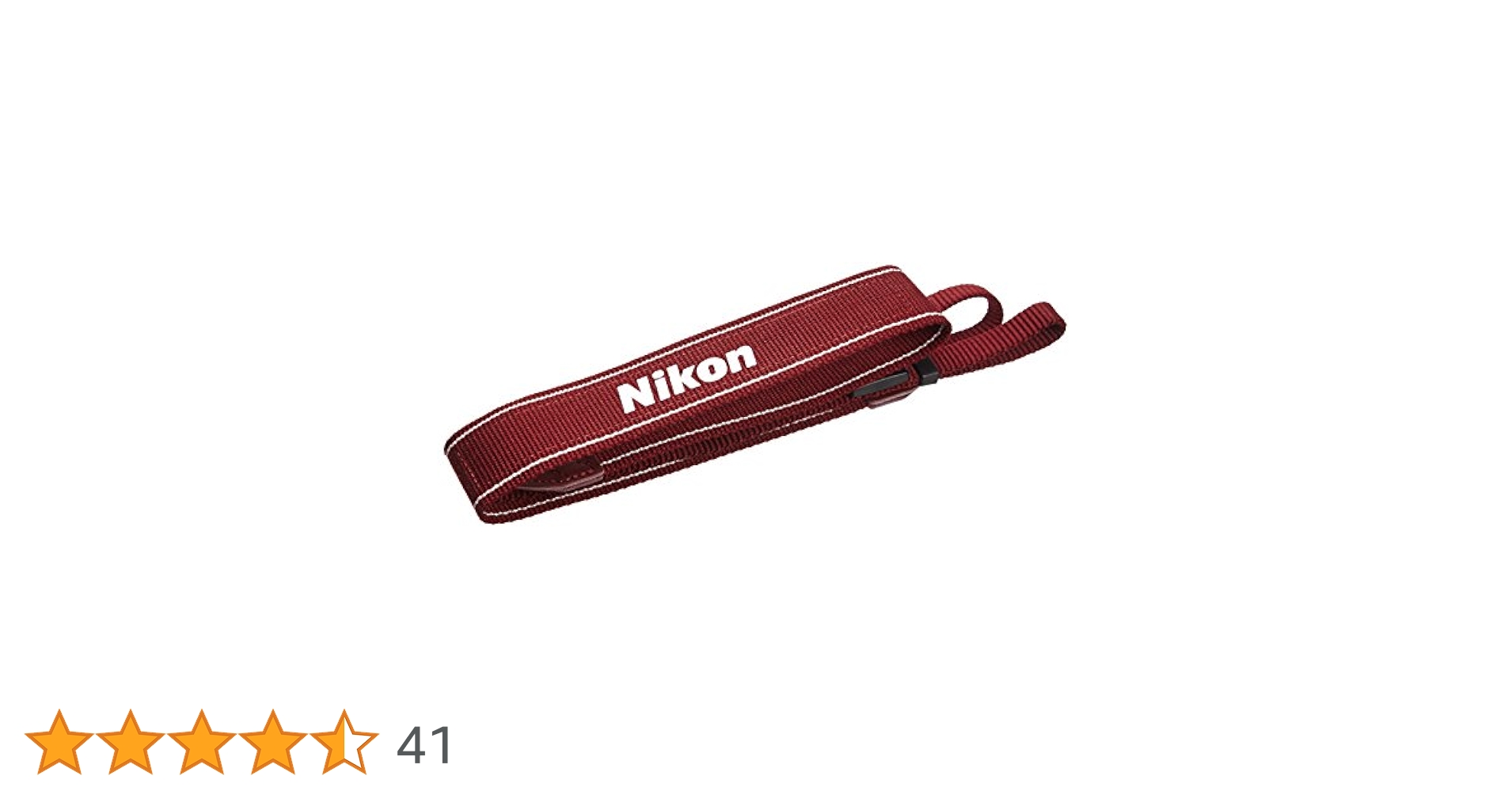 Amazon.co.jp: Nikon ネックストラップ D5200レッド、D3200