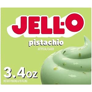 Jello Pistachio Pudding Mix 3.4oz Box