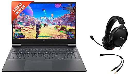 Image of HP Victus Gaming 12th Gen Intel Core i5 12450H Processor 15.6 inch(39.6 cm) FHD Gaming Laptop & HyperX Cloud Stinger Gaming Headset