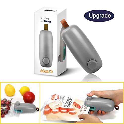 ColorGo Potato Chip Bag Sealer, Handheld Mini Heat Resealer Machine For Plastic Food