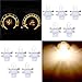 SCITOO 10 Pcs B8.4D Neo Wedge Halogen Light Bulbs Instrument Gauge Cluster Light Bulbs for A/C Light
