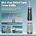 Onlyone Rechargeable Cordless Water Flosser with Adjustable Water Pressure for Daily Oral Care, Power Dental Flosser for Home and Travel Use, Portable Oral Irrigator for Sensitive Gums and Braces Care