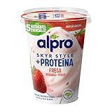 Alpro Soja Fresa Skyr style + Proteina, 400 g