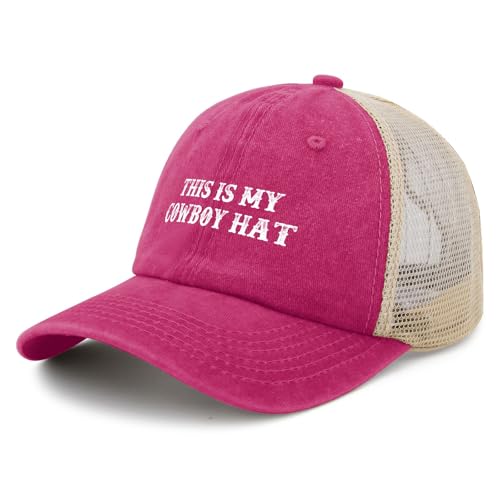Sombrero Cowboy para Mujer Rosa miniatura 2