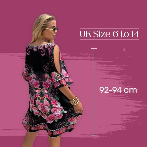 Robe longue caftan confortable pour sublimer votre bikini à la plage