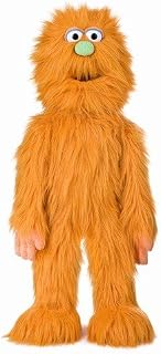 30" Orange Monster Puppet, Full Body Ventriloquist Style Puppet