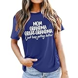 Maglietta da donna grafica casual a maniche corte confortevole e...