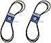 2 Pack Stens 265-497 OEM Replacement Belt Fits Bad Boy 041-1890-00