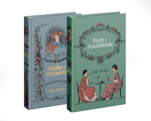 COMBO Clássicos Jane Austen | Edição Luxo: Orgulho e Preconceito + Razão e Sensibilidade