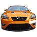 Zunsport Compatible avec Ford Focus St 05MY - Ensemble calandre Avant Bas de Caisse intégral - Finition Noir (2005 à 2007)