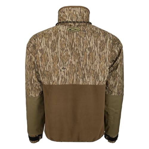 Drake Waterfowl Guardian Flex Fleece Eqwader 1/4 Zip Bottomland 3Xlarge2