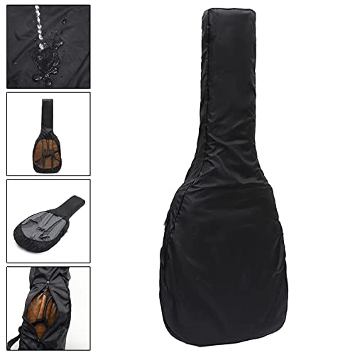 simhoa Mochila para guitarra Capa contra poeira Bolsa para instrumentos Capa para chuva Resistente a