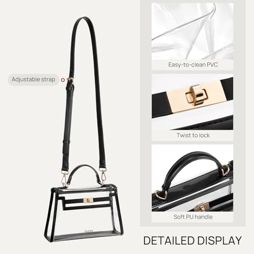 Clear PVC Crossbody Purse - image 5