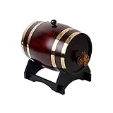 Breite Anwendung: ideal für die Speicherung von Whisky, Wein, Rum, Tequila, Honig, Essig, etc.Drinks in Eichenfässern im Laufe der Zeit seine Geschmackseigenschaften zu verbessern, durch Dehnung der Eiche nützlicher Spurenelemente und Enzyme ..