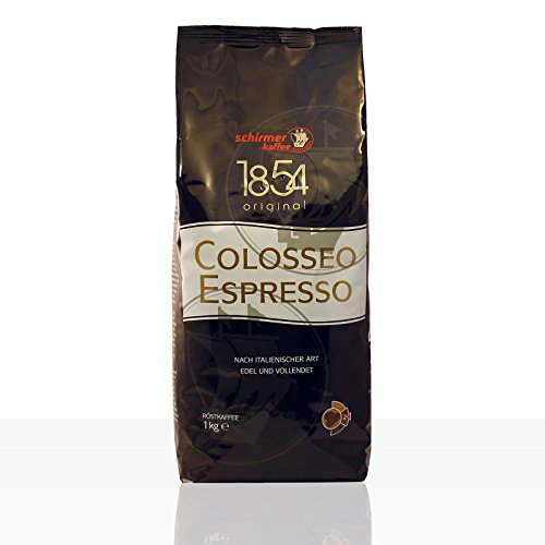 Schirmer Colosseo Espresso, Café en Granos Enteros, 1000 g