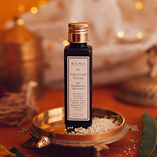 Image of Kama Ayurveda Rose Jasmine Face Cleanser 50 ml, Nalpamaradi Thailam Skin Brightening Treatment 100ml