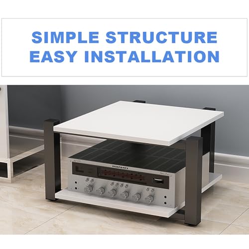 Soporte Hi-Fi de pie y gabinete para componentes de audio modular 7