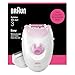 Braun Silk·épil 3, Corded Epilator, Easy Hair Removal, Lasting Smooth Skin, Includes Shaver Head and Trimmer Comb, 3-031, Pink