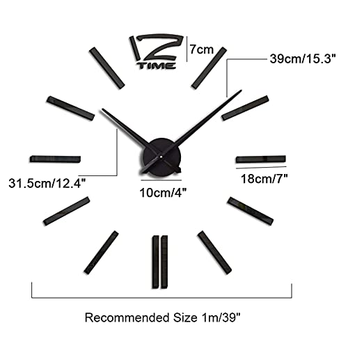 Horloges murales pour salon moderne et grande horloge de cuisine - 4